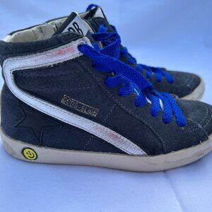 Golden Goose Slide Size 29 Navy Suede